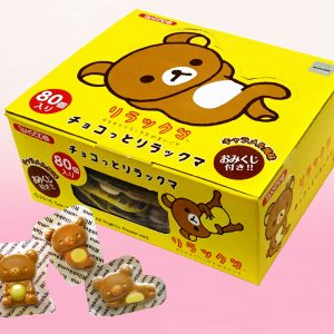 拉拉熊焦糖巧克力(抽籤) チョコッとリラックマキャラメル風味（おみくじ付）【１ボール】