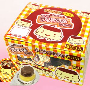 迷你布丁巧克力醬(占卜) ミニプリンちゃんチョコ（占い付き） 【１ボール】