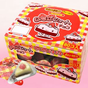 草莓蛋糕巧克力(占卜) いちごショートチョコ（占い付き） 【１ボール】