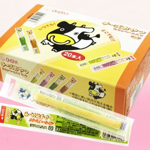 卡芒貝爾奶酪長點心 チーズおやつカマンベール入り~ロング~ 【1ボール】