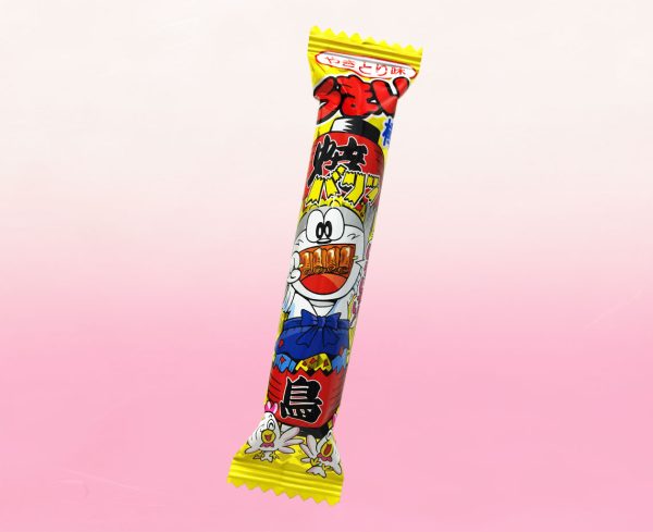 Umaibo 炭烤醬燒雞肉串風味 うまい棒やきとり味【１ボール】：圖片 2